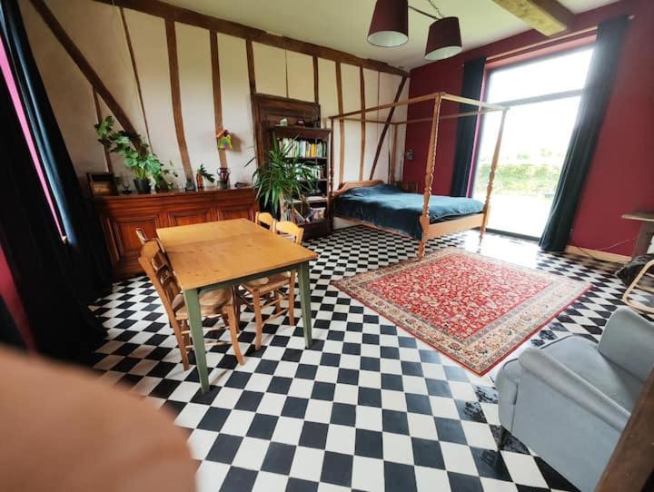 Ferienwohnung Chambre Spacieuse Avec Vue Sur Clocher Verchin Exterior foto